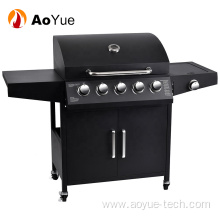 Outdoor Propane Trolley BBQ Gas Grill